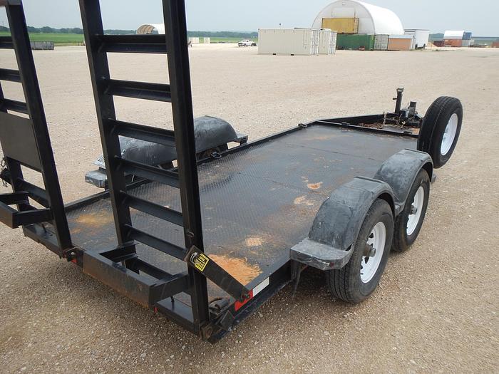 Used 2015 MMDI 10,000# Equipment Trailer 614SLTD