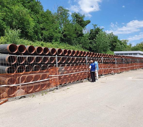 Tubi in acciaio al carbonio totalmente calmato per condotte di gas metano EN 10208/2