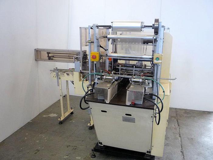 Used O 12502 E - Overwrapper SOLLAS 17-H100 with Carton Collator