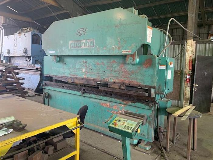 Used PIRANHA 200T-12 GEN II -Hydraulic CNC Press Brake 200 Tons x 12 Ft. #5712
