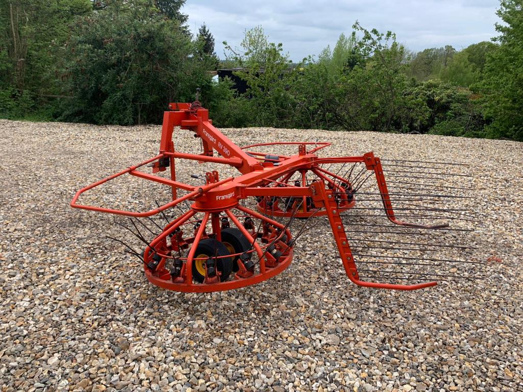 Used Fransgard RV390 Combi Rake