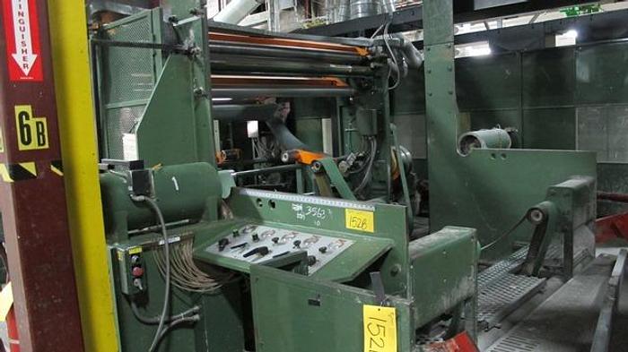 Used 106" (2.70M) FABIO PERINI TISSUE TOWEL SHAFTLESS UNWIND STANDS (2)