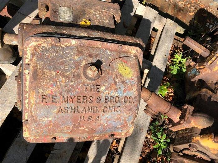 Used F.E. Myers Triplex Pump