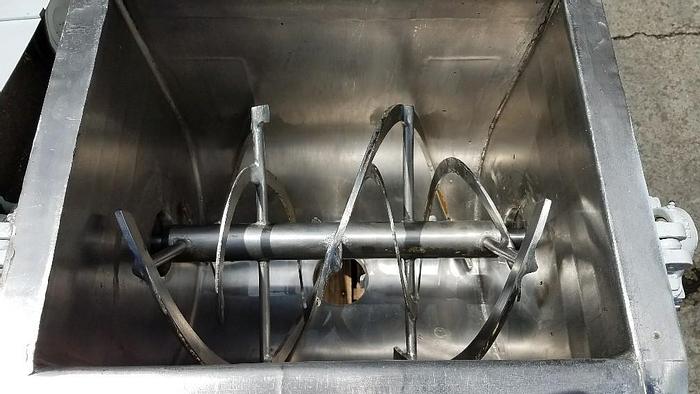 Used Mixer, Ribbon, 1 CF, S/st, JH Day, 1/2 HP, Portable,Mixer, Ribbon, 1 CF, S/st, JH Day, 1/2 HP, Portable, #S741010