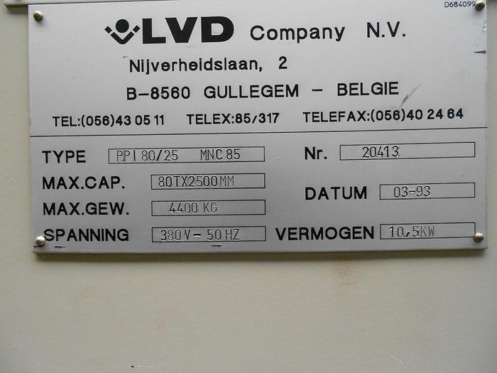 Gebraucht Plooibank LVD PPI80 25