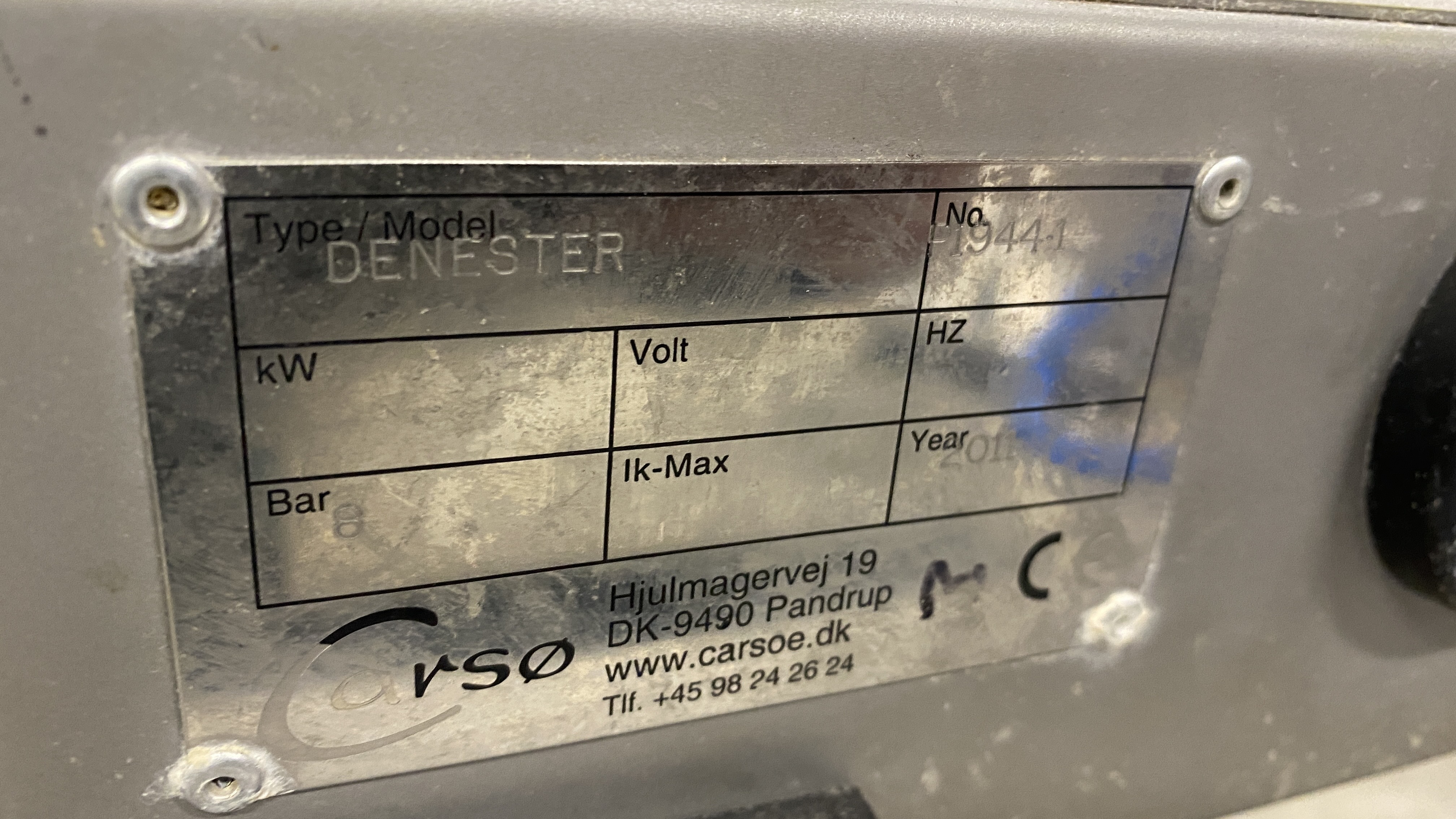 Used 2011 Carso Denester