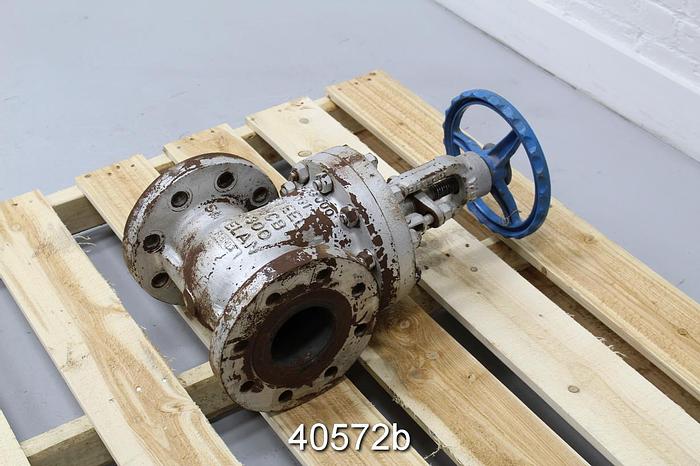 Used Velan 4" Hand Operated Stem and Yoke Valve #40572