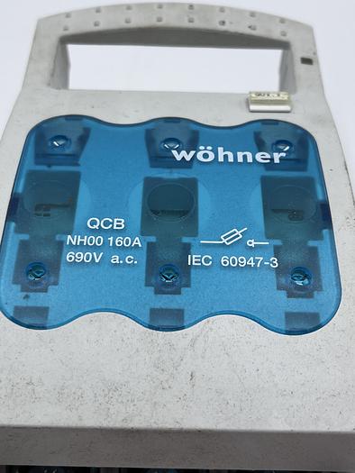 Used Wohner QCB NH00 160A 690V A.C