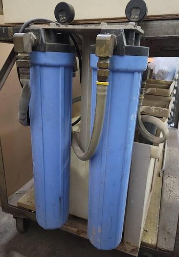 Used 2001 FLOW WATER 2'x4' CNC Waterjet Cutting System and 30HP Baldor Pump