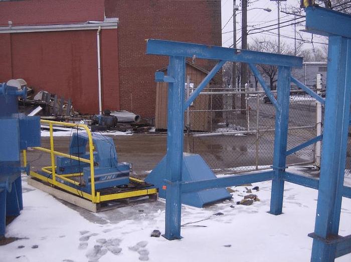 Used 5 CU. FT. JWI FILTER PRESS – POLYPRO. – 630 MM – C.G.R.