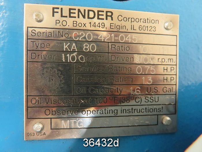 Unused Flender Himmel Type KA80 Gear Drive, 108.41/1 Ratio #36432