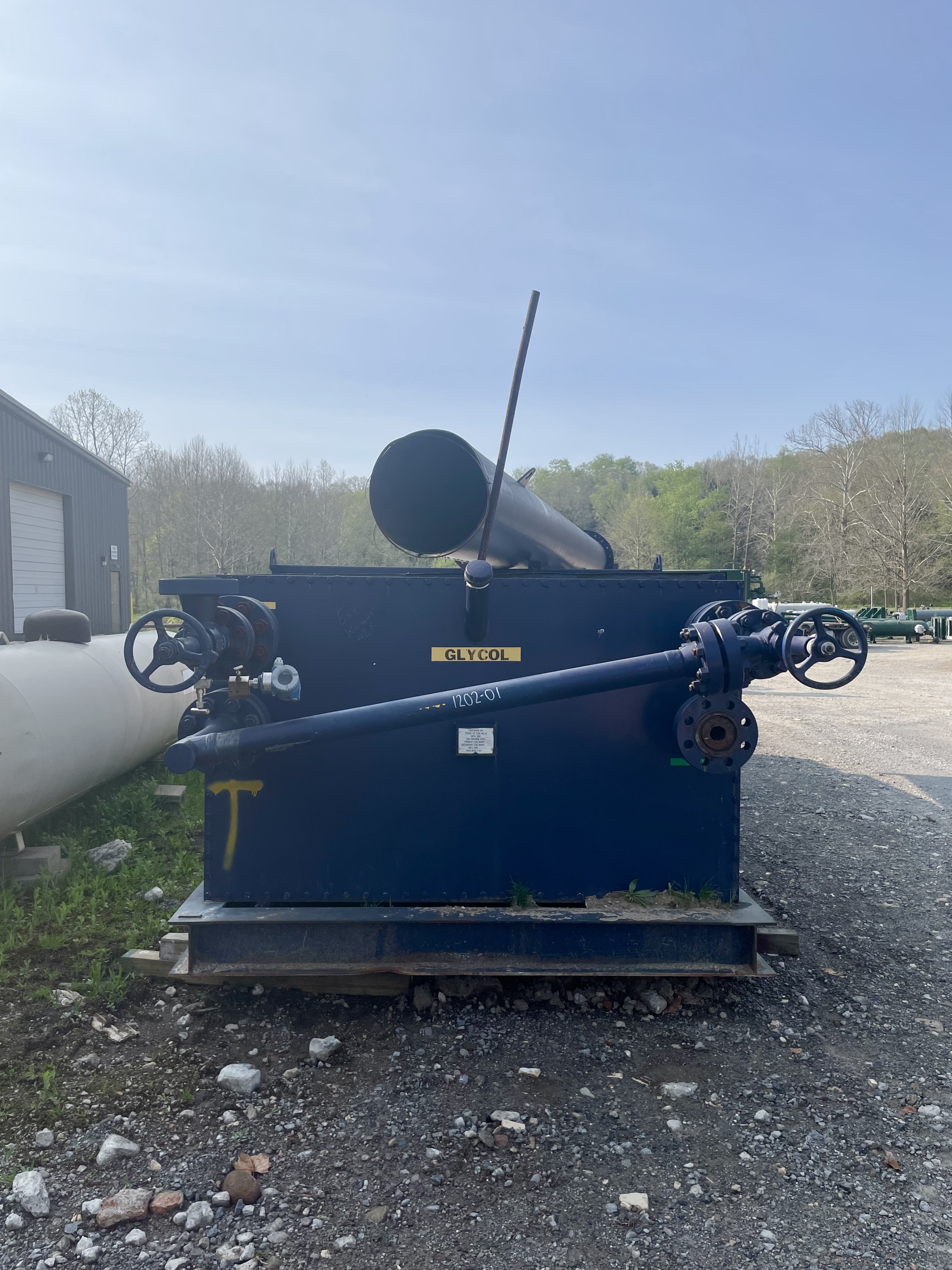 Used Line Heater, 3 mmbtu, 3", 6000#