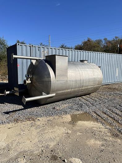 Used Used approximately 750 cu. Ft. 304 stainless steel air scrubber