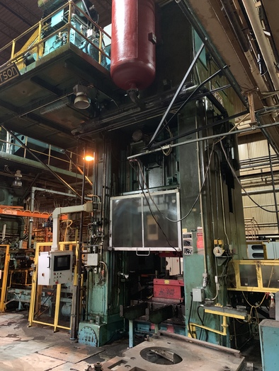 Used 1500 ton Verson Single Point Stamping Press
