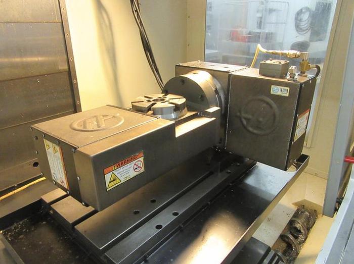 Used 2002 HAAS VF-1 CNC 5-Axis Vertical Machining Center w Haas TRT-160 2- Axis Programmable Rotary Table ***ONLY 391 Spindle Hours!***