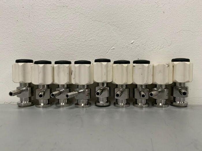 Used ITT Pure-Flo Sample Valve w/ 1" Inlet & 1/4" Outlet