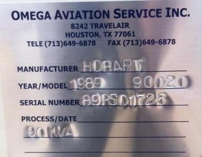 Used 1989 Hobart Ground Power Unit