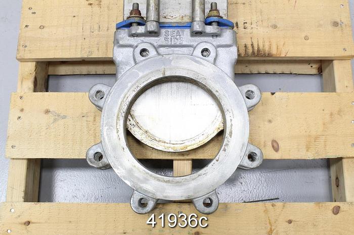 Used True Line 8" Air Operated Knife Gate Valve #41936