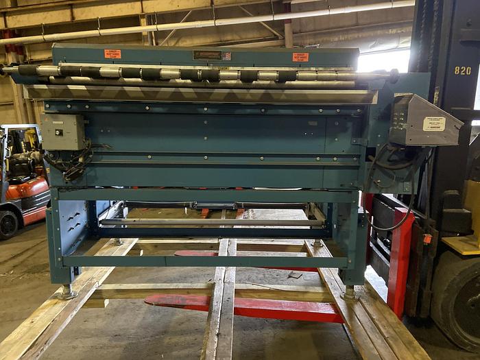 Used 72" ROSENTHAL SHEETER MODEL WA-S-6-HUBEACDB-24 W/ DUAL UNWIND