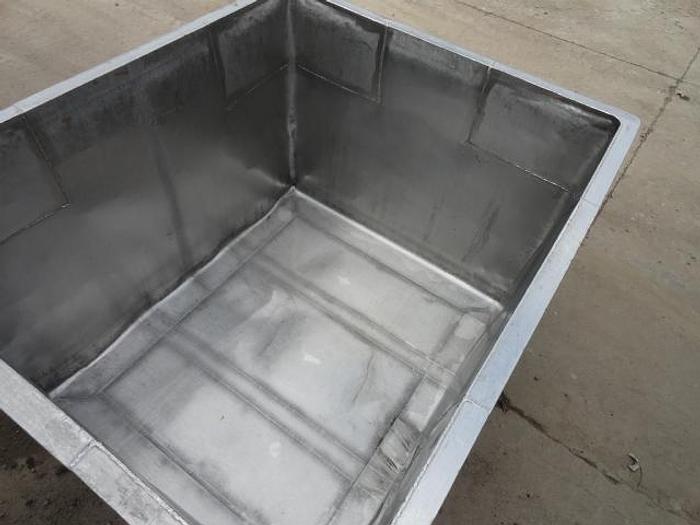 Used Stainless Steel Vats, 36"x 48"x 31