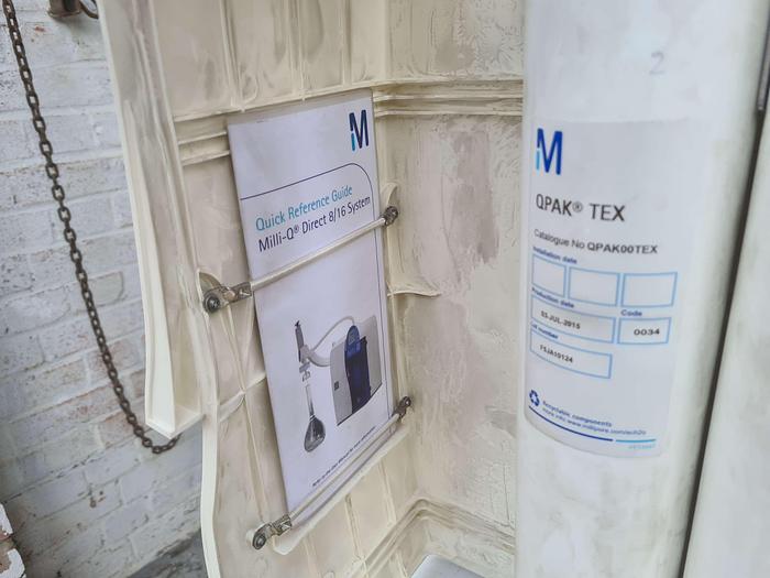 Used Millipore Milli-Q Water Purification System