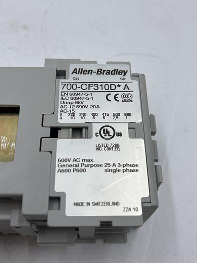 Used Allen-Bradley 700-CF310D* Ser A