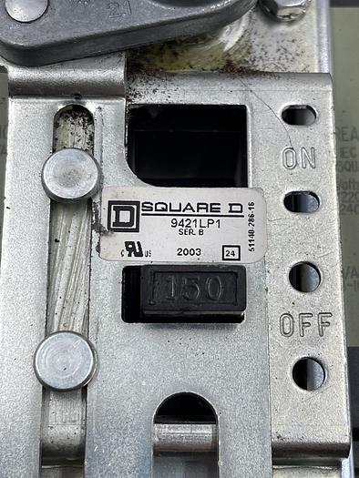 Used Square D KAL36150, 9421LP1 Ser B