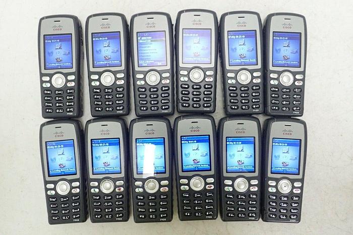 Used Cisco Wireless Phone 7925 with Battery