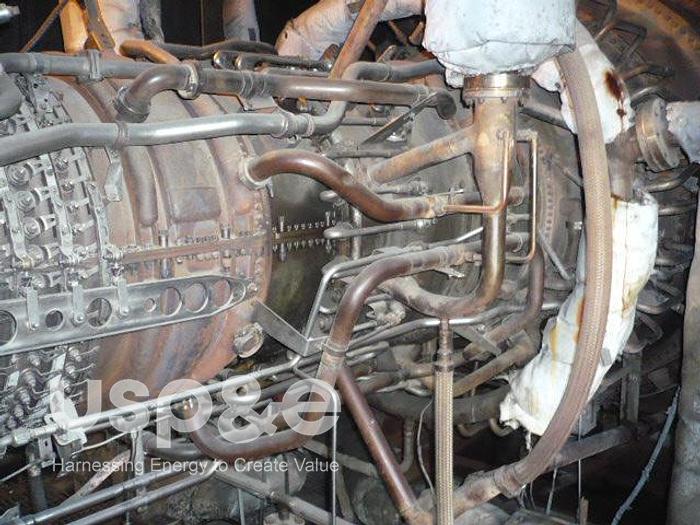 Used 66.9 MW 1992 Used GE LM5000-STIG Natural Gas Turbine Combine Cycle Plant