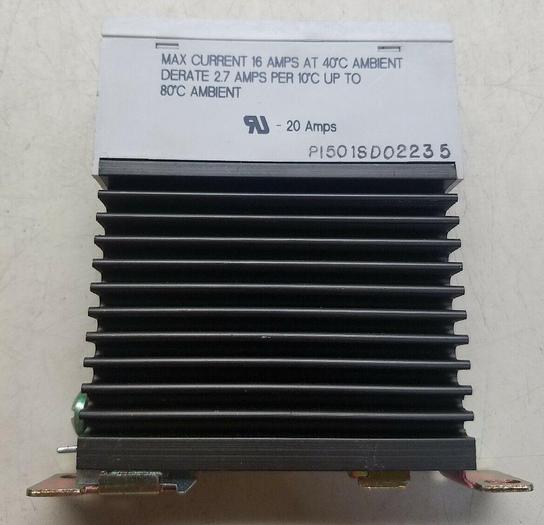 Used Crouzet GRD 84130103 Solid State Relay Input: 4-32VDC Output: 24-280VAC, 20A