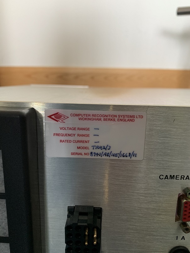 Used Computer Recognition Systems TRU2/3 Vision Control System