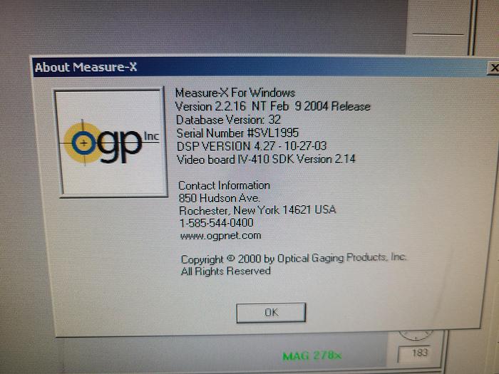 Used Flare Smart Scope optical gauging Measuring Machine Inspection Laser auto measurement CMM