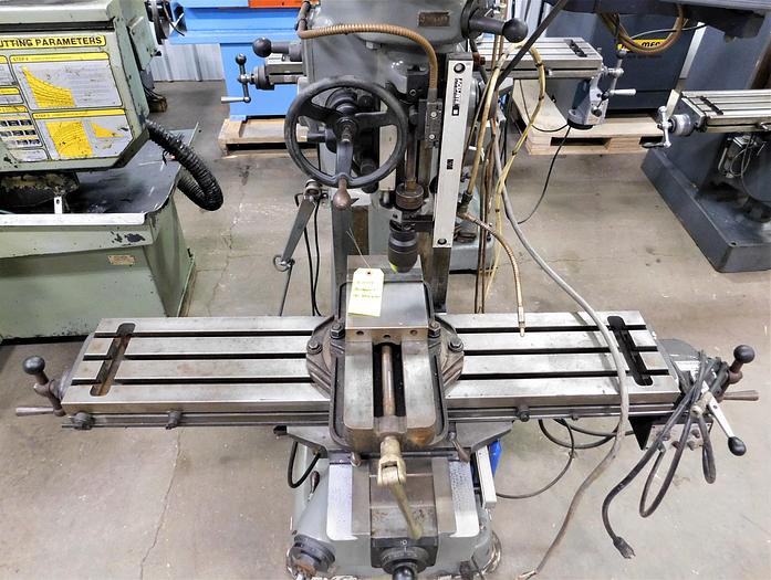 Used Bridgeport Vertical Milling Machine Series I 2 HP