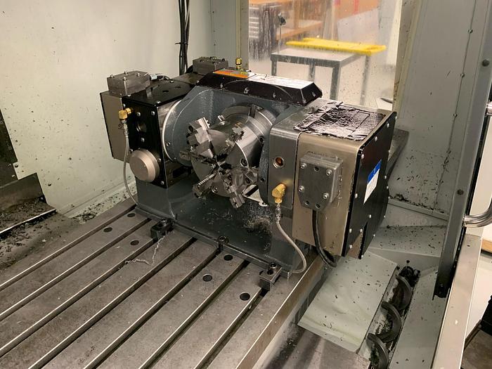 Used 2018 Haas TR200Y Trunnion Rotary Table