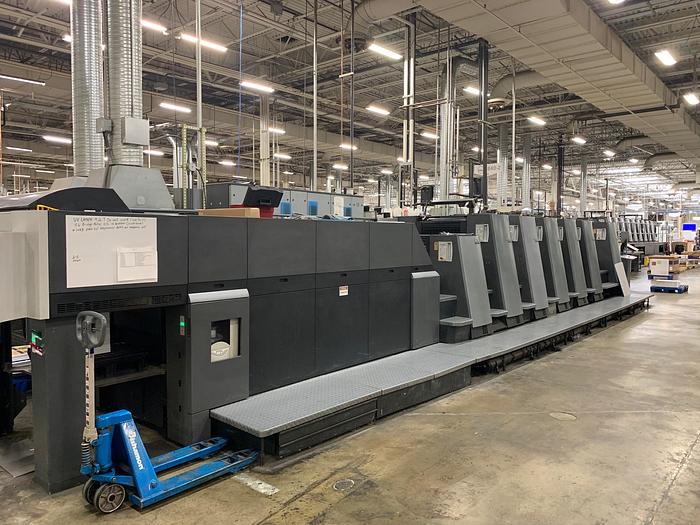 Used Heidelberg CD74-6P+LX UV
