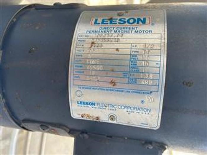 Used Conveyor, Belt, 7" X 54", S/st, Vari-Speed, Guide Rails #S744592