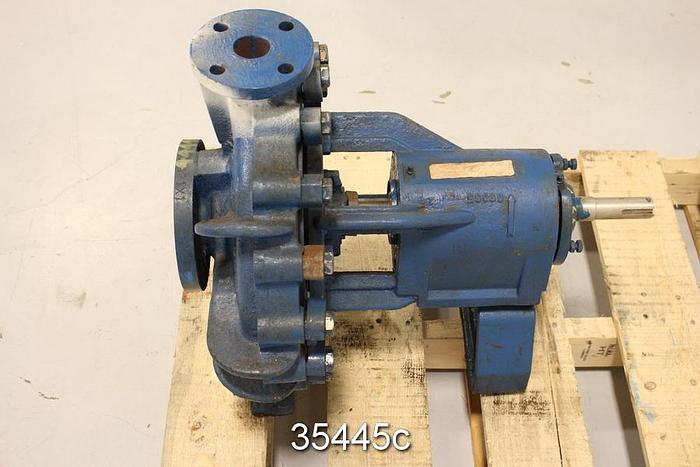 Used Buffalo CRO Pump, Size A20, 1.5x3x13, 5 Vane 12" Diameter #35445