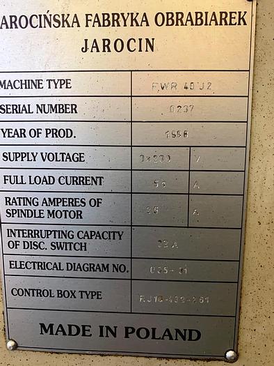 Used 1998 Jafo (Tool Mex) Universal Mill