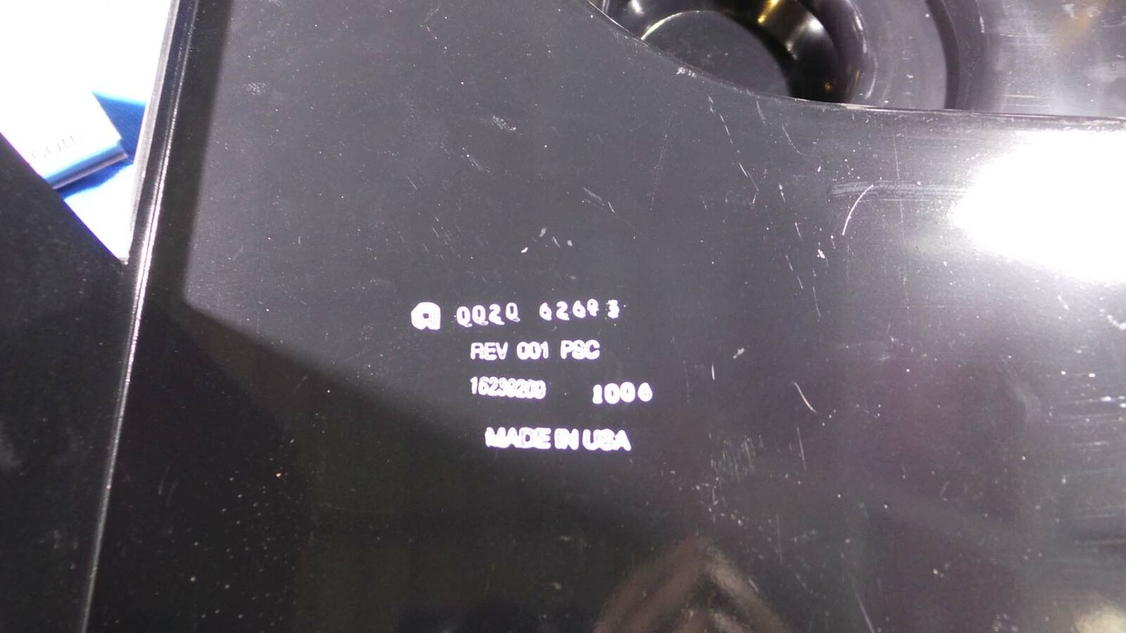 Used AMAT 0020-62693 Cover, Lid Assy / 0020-62693 / Rev 001 / PSC / Black / from 300mm Chamber Lid Top /