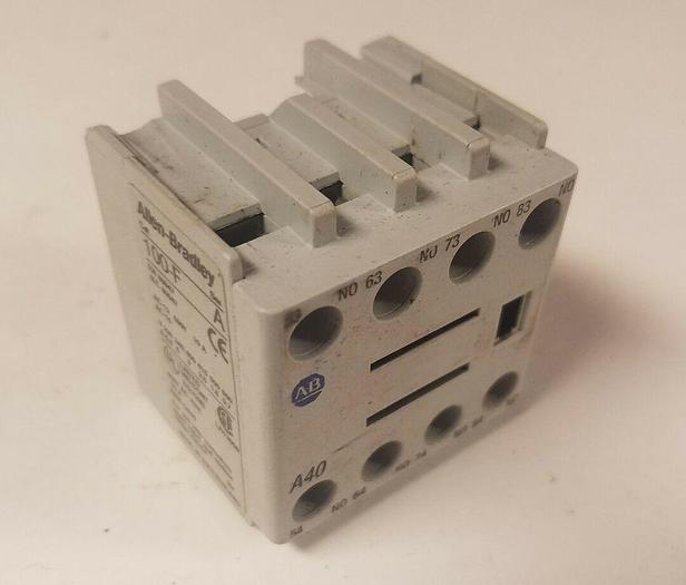 Used ALLEN-BRADLEY 100-F SER.A CONTACT BLOCK