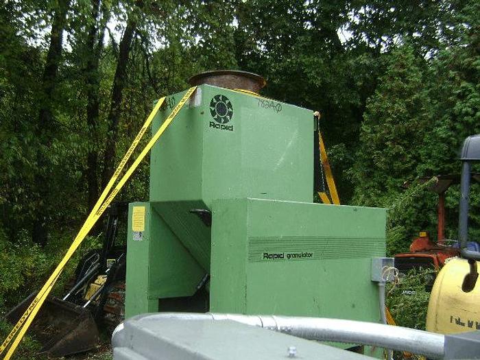 Used 10″ x 12″ RAPID PLASTIC GRANULATOR – MODEL 10 X 12-K – #7416