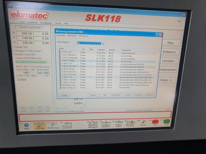 Gebraucht Bearbeitungszentrum Elumatec SLK 118