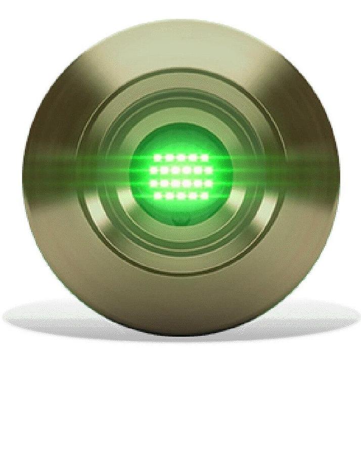 Lumishore ORA TIX204 Interchangeable Flush Fit Mount Green LED
