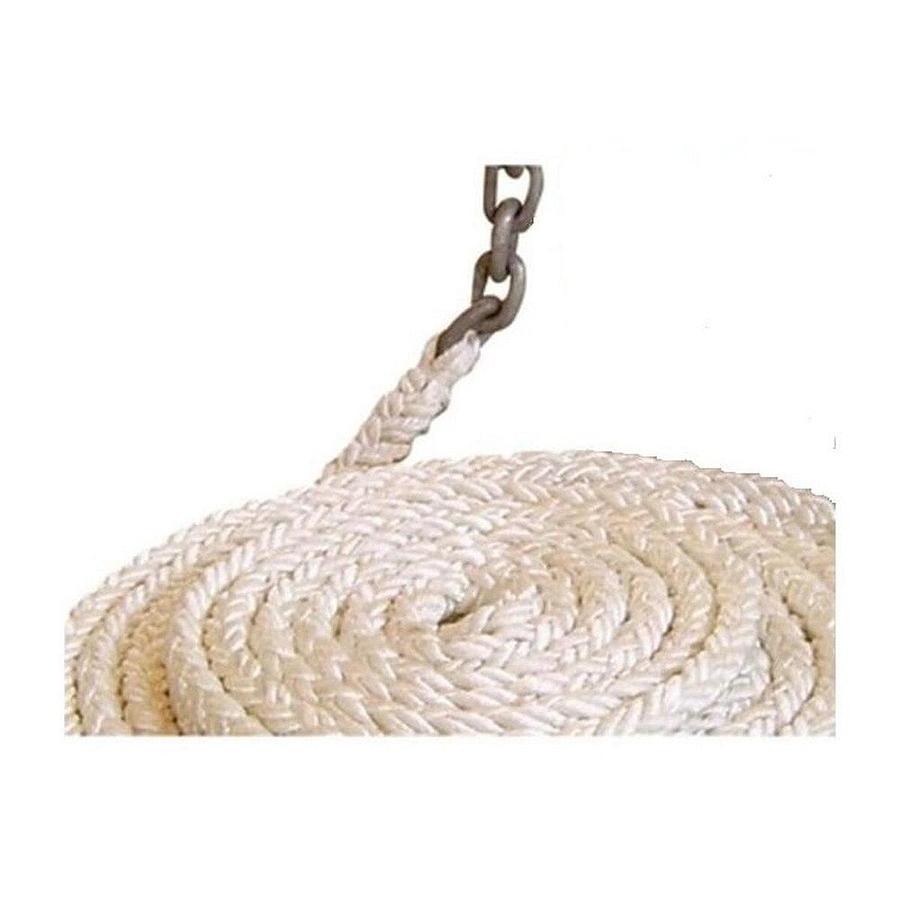 Lewmar 10LB LFX Anchoring Kit with 15ft 5/16in G4 Chain 200ft 5/8in 8-Plait Line