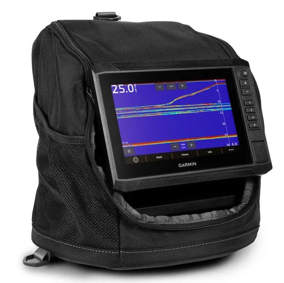 Garmin ECHOMAP UHD2 73sv Ice Bundle With GT10HN-IF GN+ US Inland