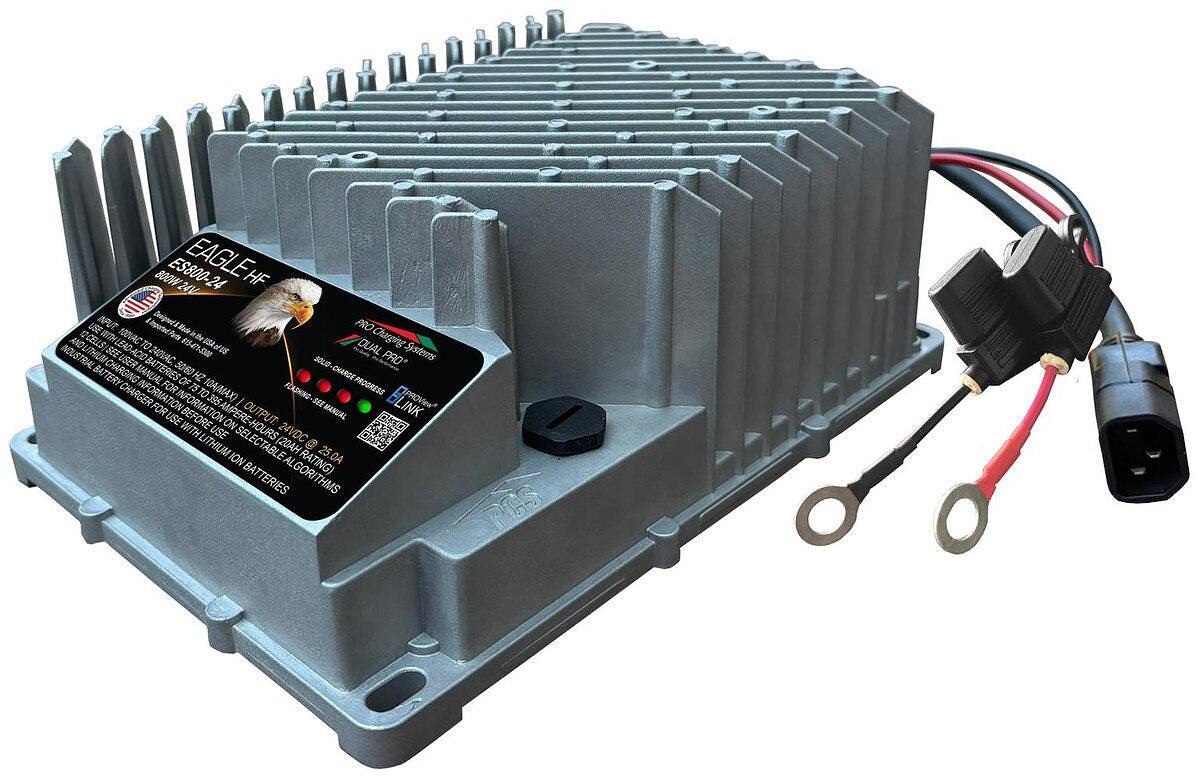 Dual Pro Eagle Performance ES800 24v Battery Charger 1 Bank 25 Amps