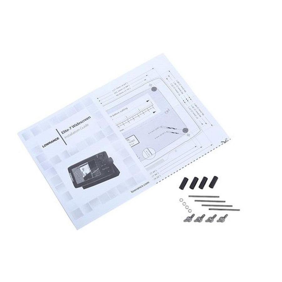 Lowrance Flush Mount Kit For Elite 7 Series