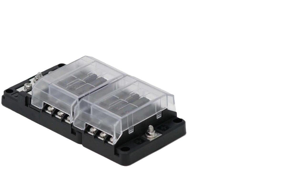 EGIS RT Fuse Block 12 Circuit with Ground and LED Indication