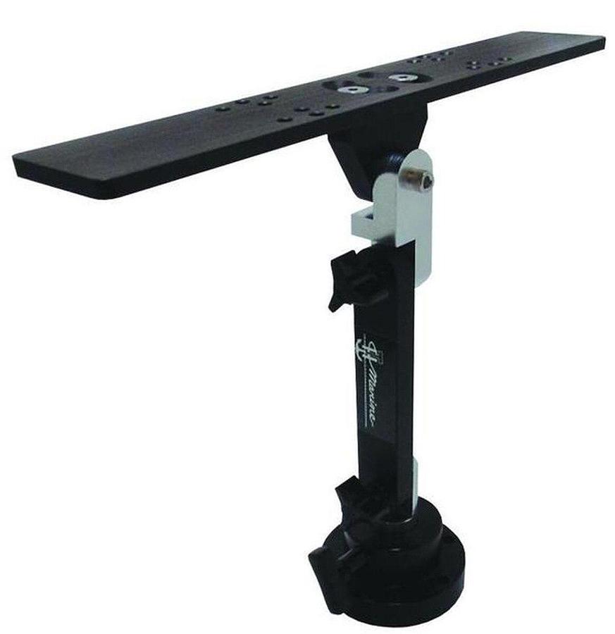 TH Marine Mini Kong Mount 12in Plate 5in Arm Shock Lock
