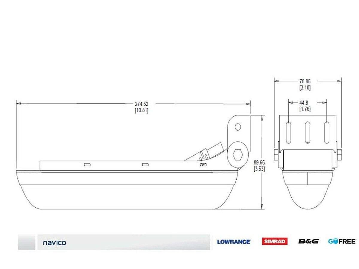 Lowrance 000-12396-001 Skimmer For Structurescan 3D